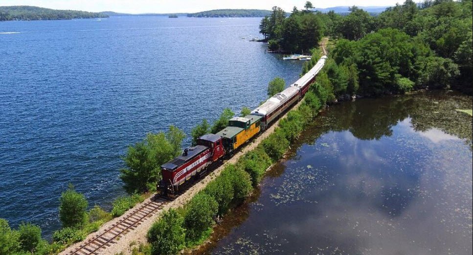 Winnipesaukee Scenic Railroad, New Hampshire, USA